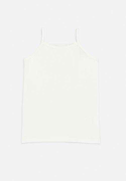 Pop Candy - 2 Pack cami vest set - pink & white