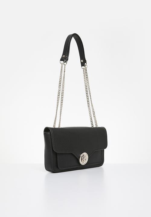 GUESS - Belle isle cnvrtble xbody flap - black