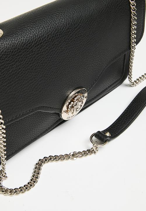 GUESS - Belle isle cnvrtble xbody flap - black