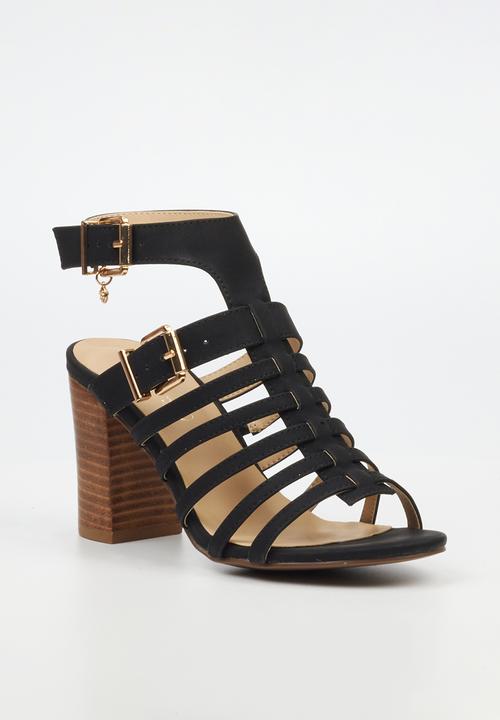 Miss Black - Hazel 1 block heel - black