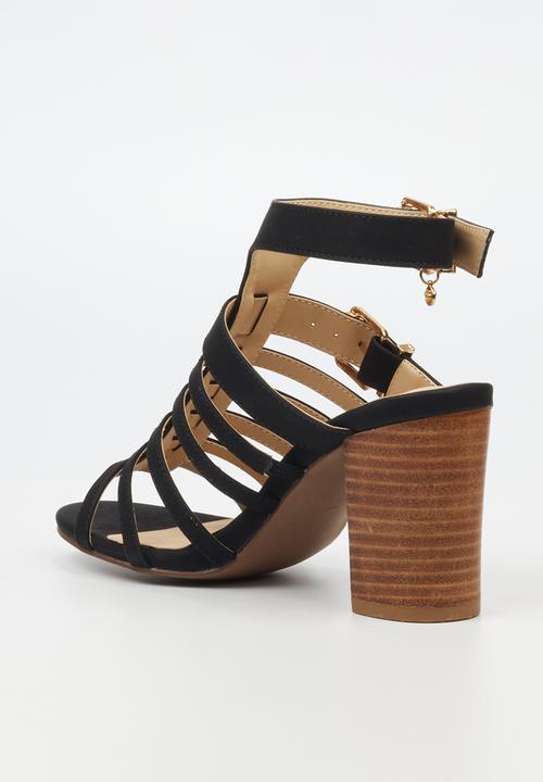 Miss Black - Hazel 1 block heel - black