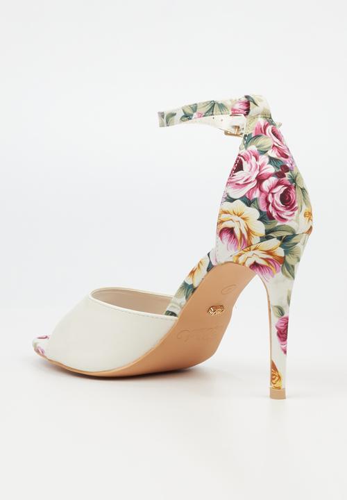 Miss Black - Jazz 25 ankle strap - white