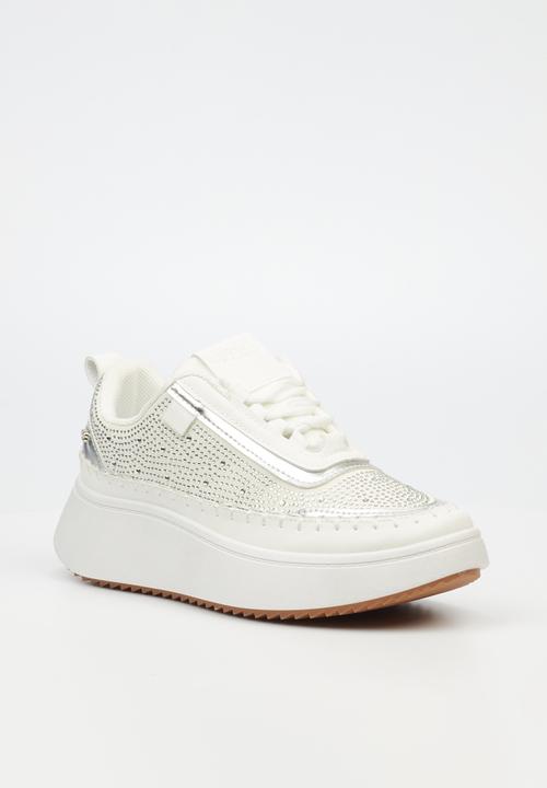 Miss Black - Kimberly 1 platform sneaker - white