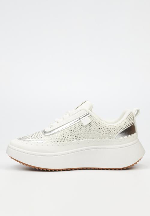 Miss Black - Kimberly 1 platform sneaker - white