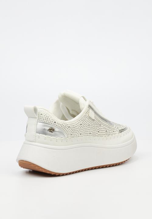Miss Black - Kimberly 1 platform sneaker - white