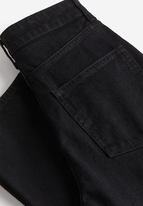 H&M - Tapered regular jeans - black