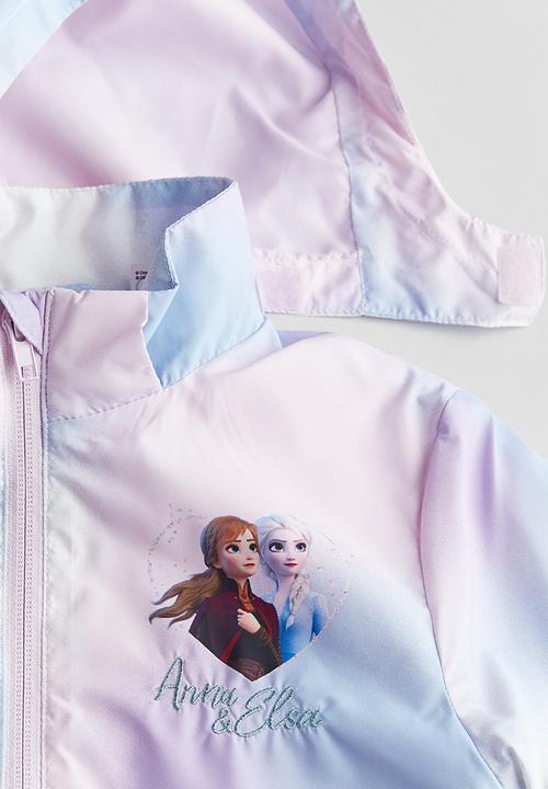 H&M - Printed windbreaker - light pink & frozen