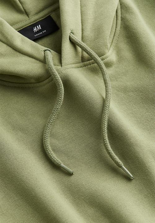 H&M - Loose fit hoodie - green