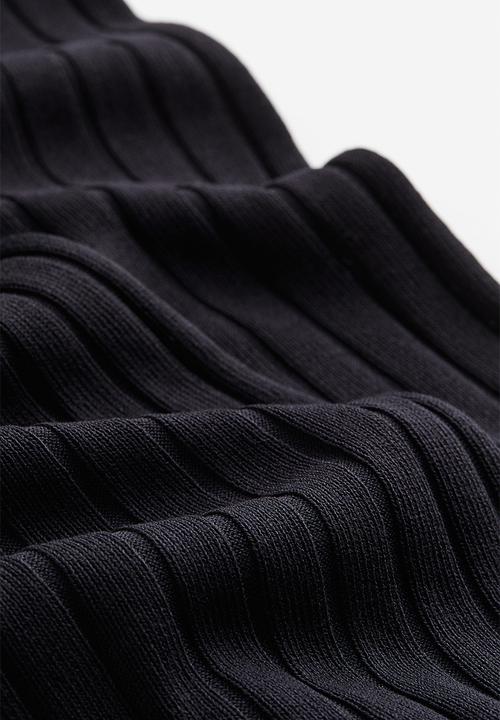 H&M - Rib-knit trousers - dark grey