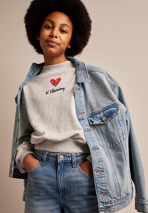 H&M - Oversized sweatshirt - grey