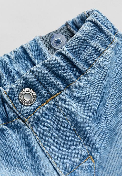 H&M - Denim joggers - blue