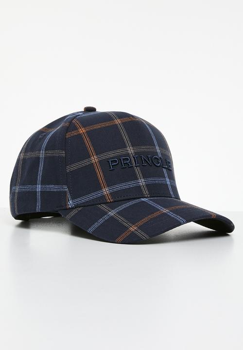Pringle of Scotland - Pringle Henry Peak Cap - Navy