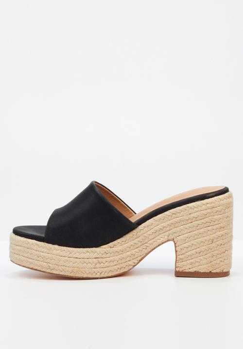 Miss Black - Bonnet 2 espadrille - black