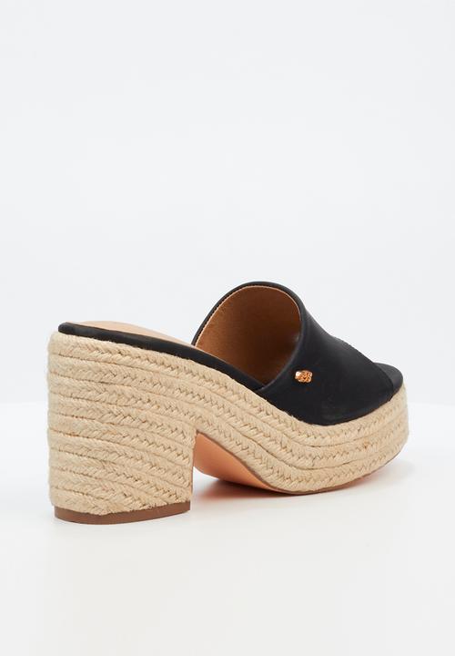 Miss Black - Bonnet 2 espadrille - black