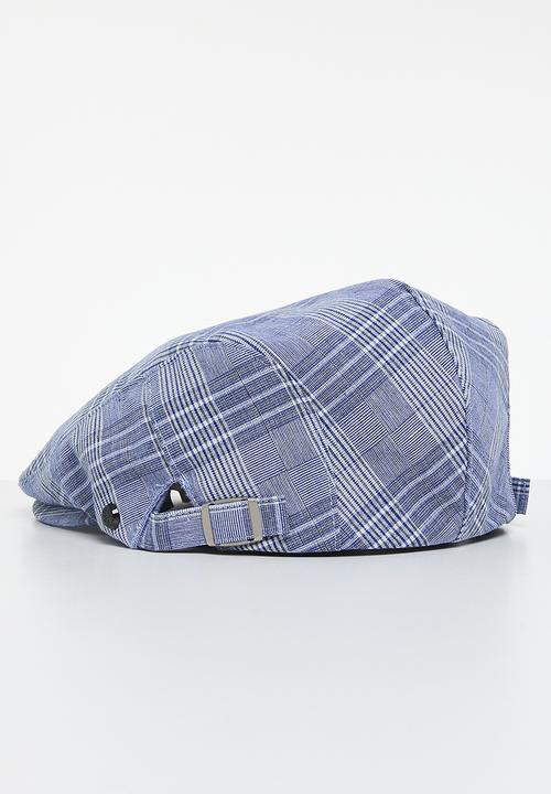 Pringle of Scotland - Pringle Samuel Newsboy Cap - Blue