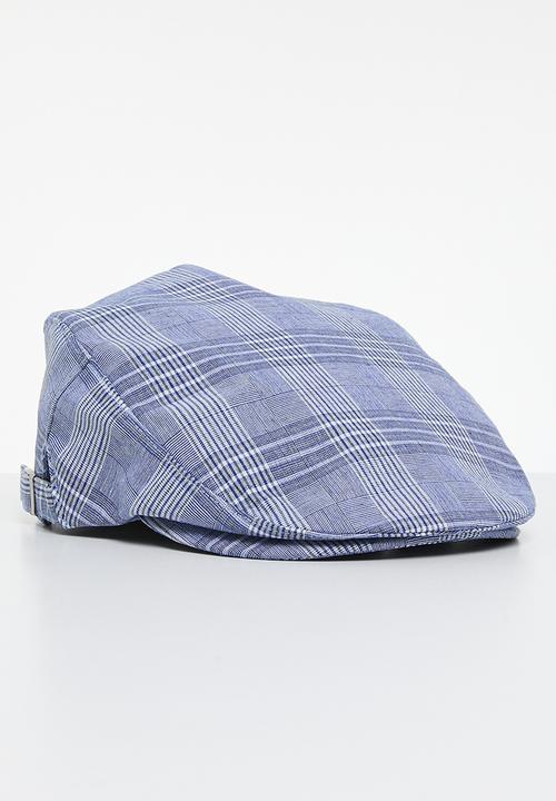 Pringle of Scotland - Pringle Samuel Newsboy Cap - Blue