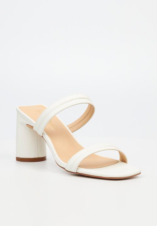 Miss Black - Frappe 1 mule - white