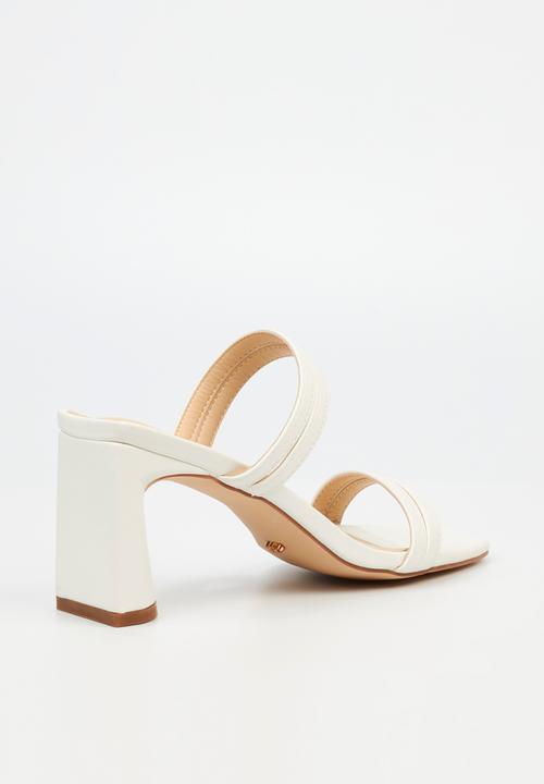 Miss Black - Frappe 1 mule - white