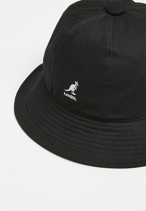 Kangol Headwear Originals - Washed casual bucket hat - black