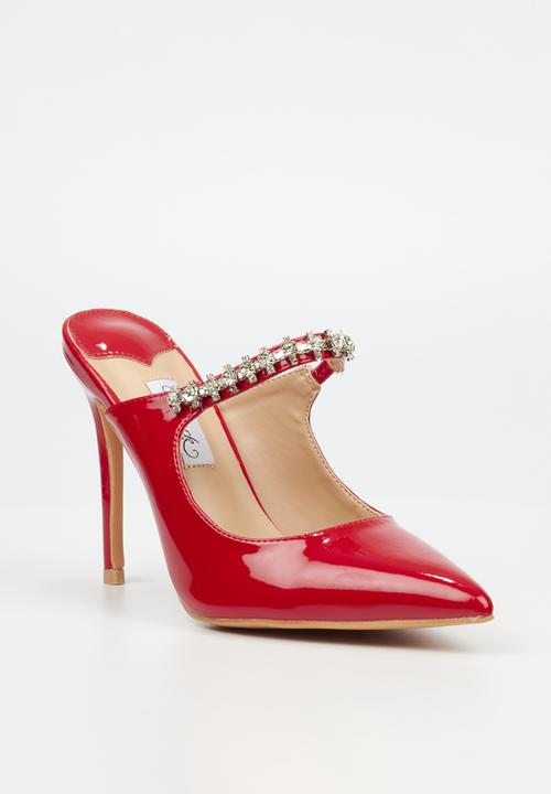 Miss Black - Lola 33 mule - red