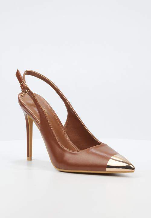 Miss Black - Lola 34 slingback - tan