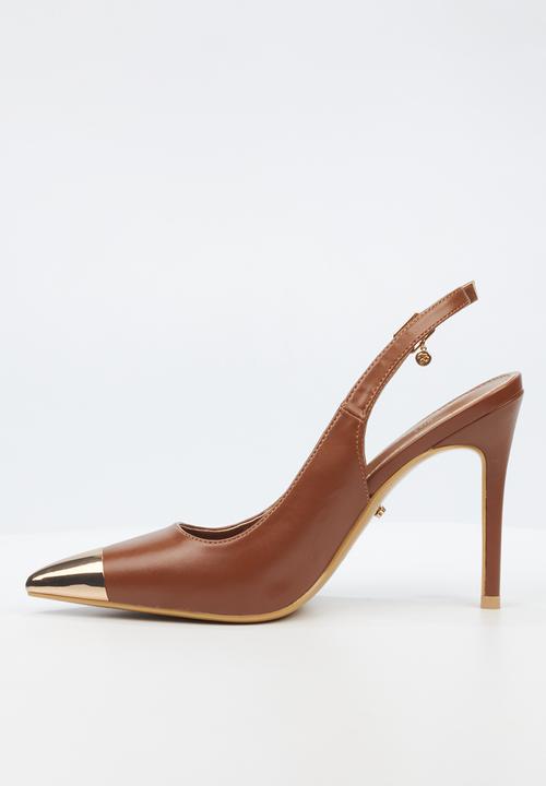 Miss Black - Lola 34 slingback - tan