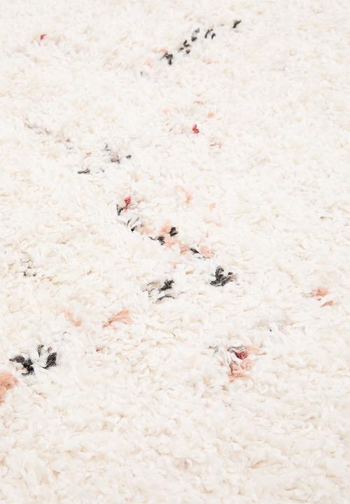 Fotakis - Shaggy Tetris rug - neutral