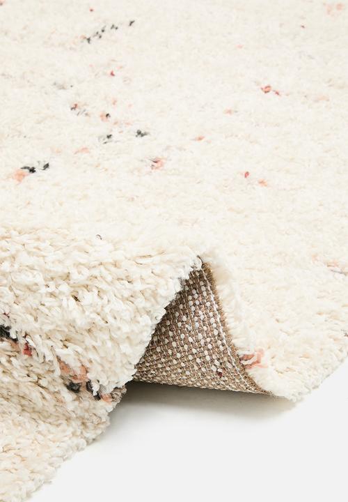 Fotakis - Shaggy Tetris rug - neutral