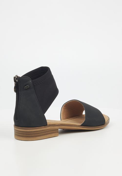 Miss Black - Micah 6 ankle strap - black