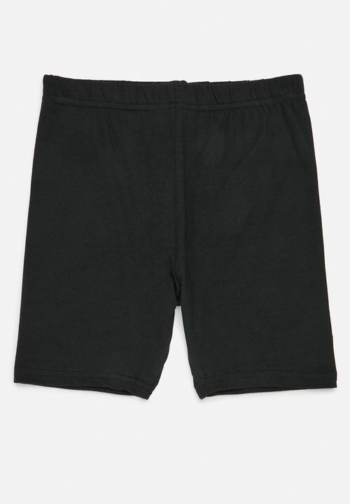 Pop Candy - 2 Pack cycling short - black & grey