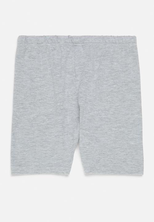 Pop Candy - 2 Pack cycling short - black & grey