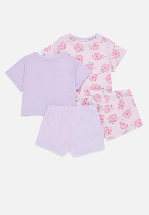 Pop Candy - 2 Pack pj set - lilac & grey
