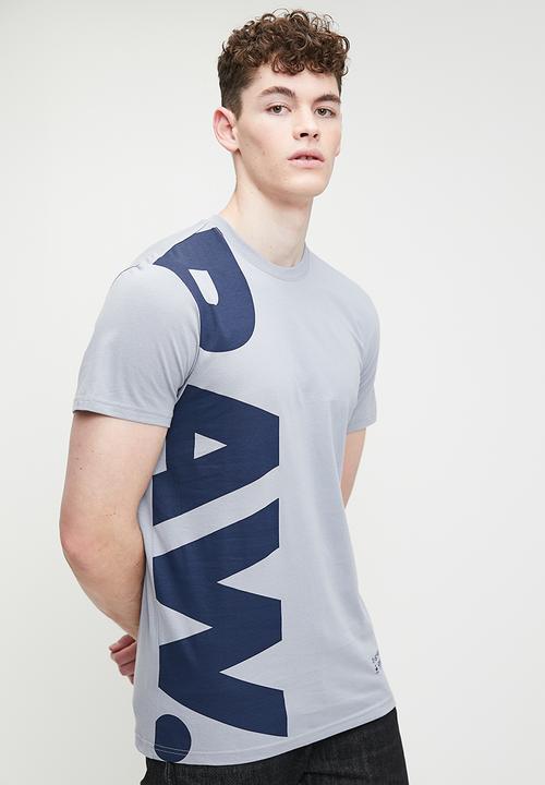 G-STAR - Graphic 12 slim r t short sleeve - dim grey
