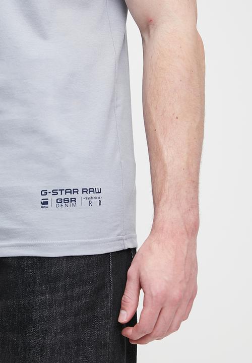 G-STAR - Graphic 12 slim r t short sleeve - dim grey