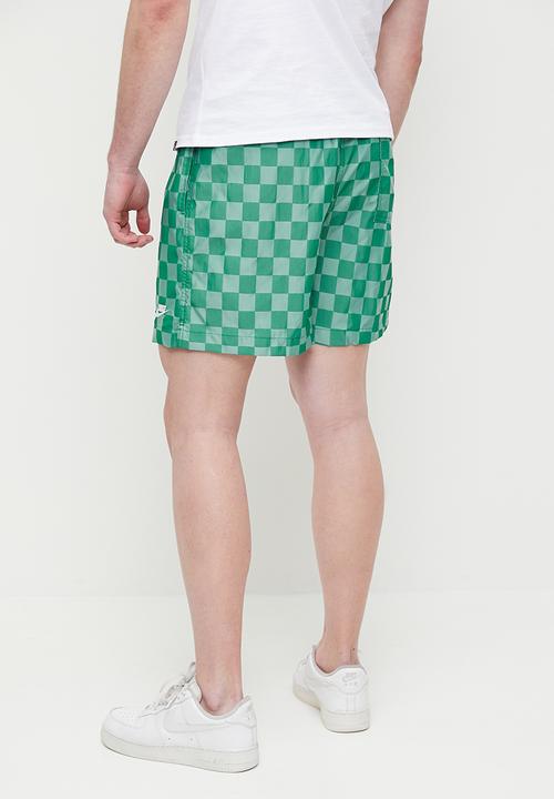 Nike - Nike Club Flow Shorts checkers - malachite & white