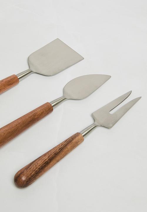 Sixth Floor - Miza Cheese Knives set of 3 - Natural