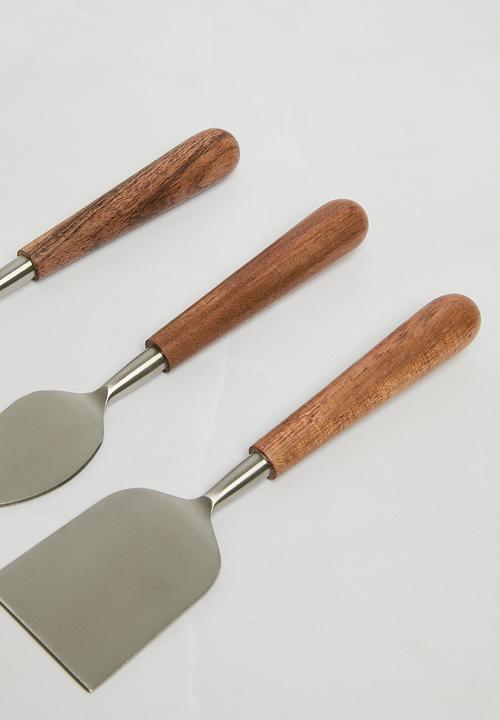 Sixth Floor - Miza Cheese Knives set of 3 - Natural