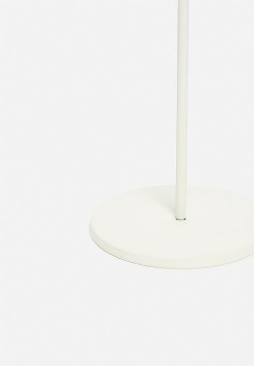H&S - Alu Candle Holder - White