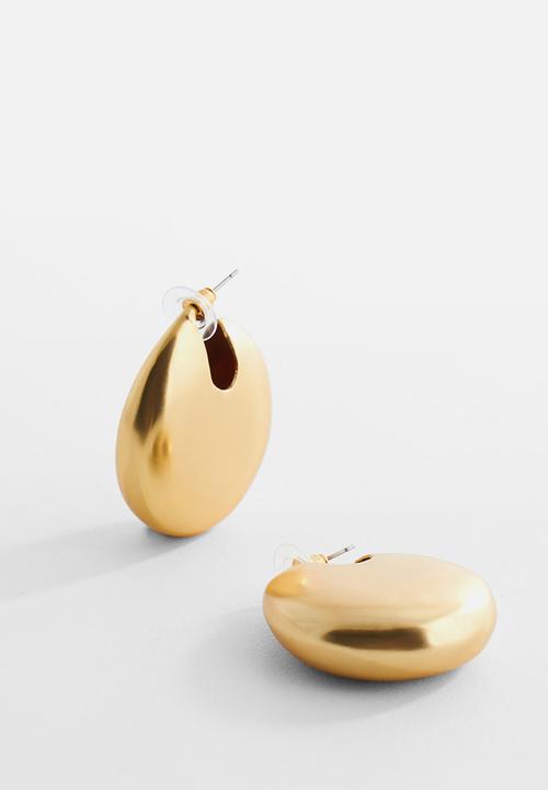 MANGO - Earrings matea - gold