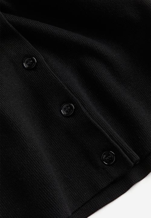 H&M - Fine-knit cardigan - black