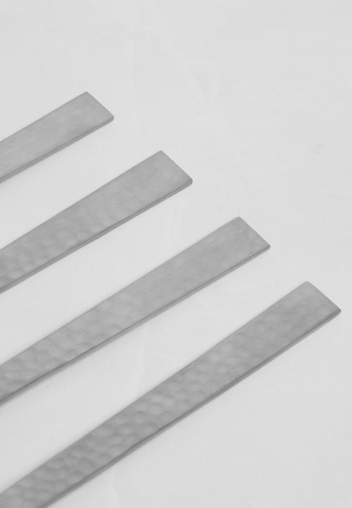 Sixth Floor - Seca Cutlery set of 4 - Silver