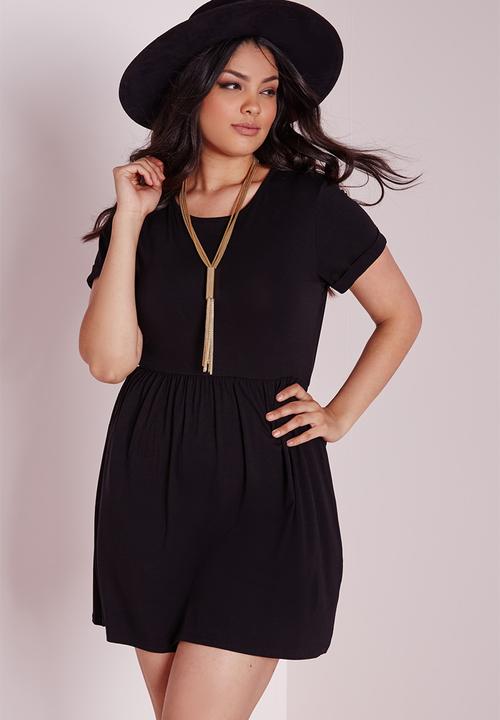 black t shirt skater dress