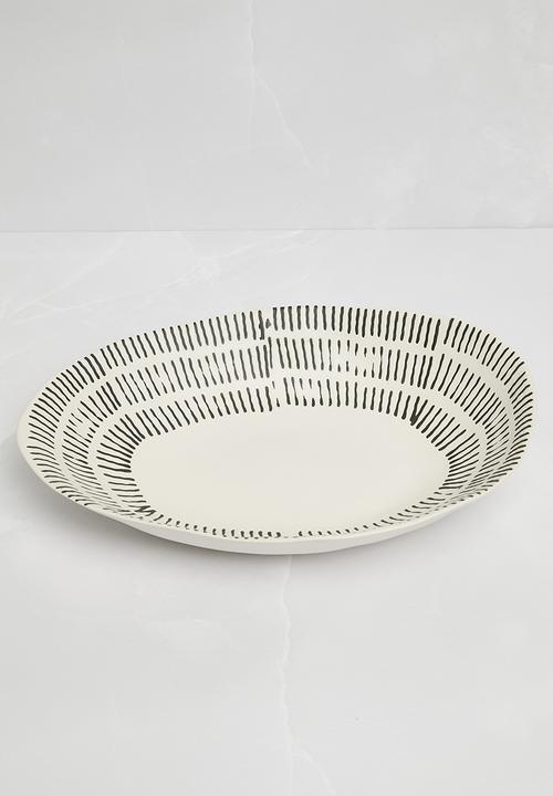 Sixth Floor - Earthenware bowl - black