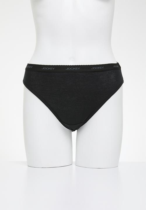 Jockey - 5 Pack plain french cut- multi 