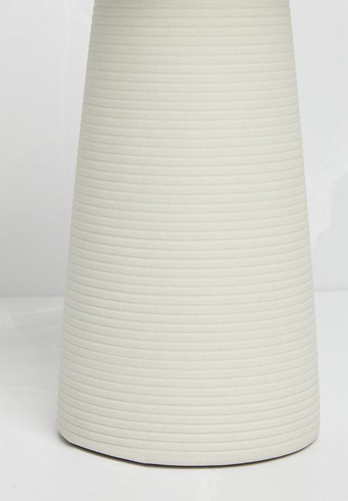 Sixth Floor - Venice Ceramic Vase - White