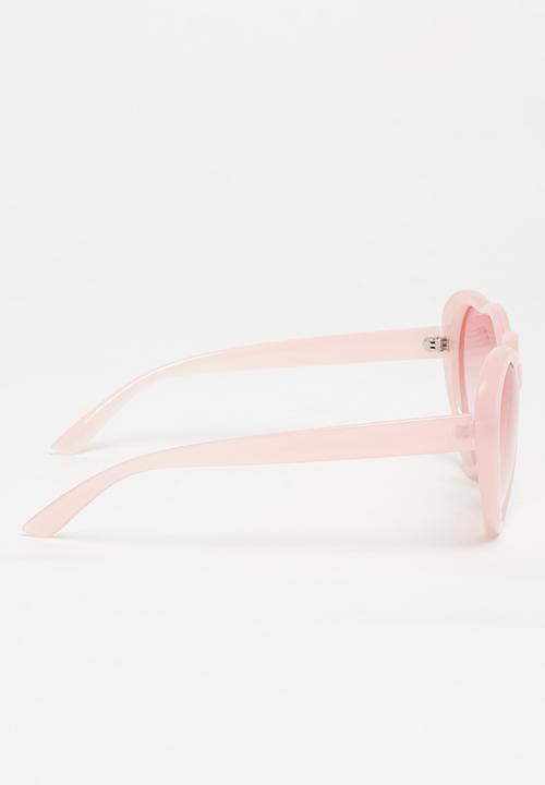 Pop Candy - Heart shaped sunglasses-pink