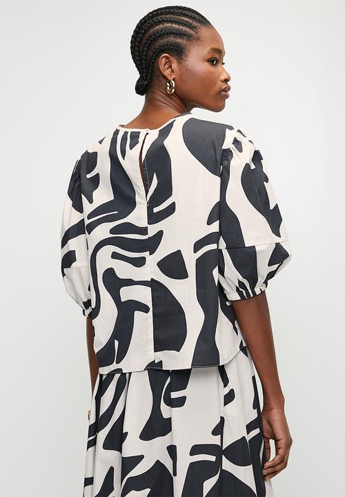 Superbalist - Printed shell - craft embroidery 