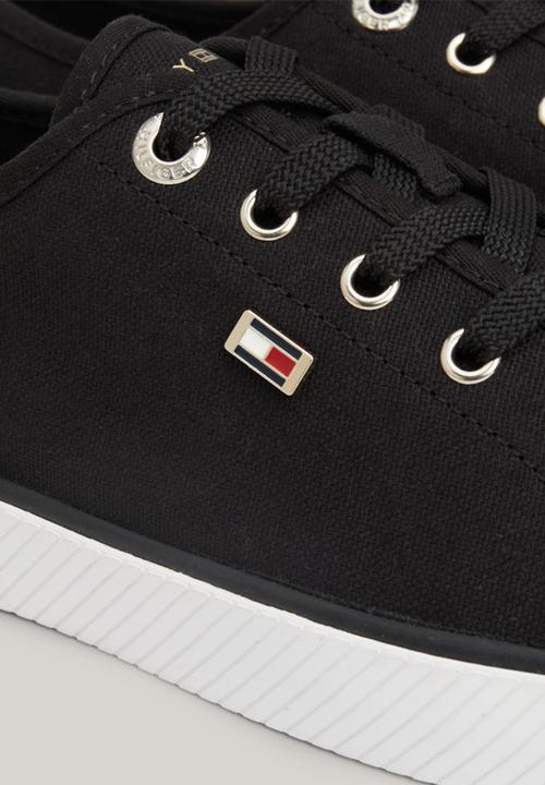 Tommy Hilfiger - Canvas sneaker - black