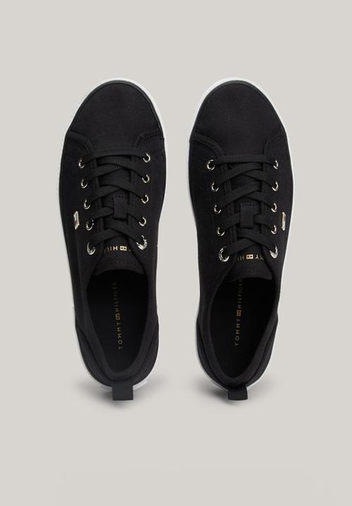 Tommy Hilfiger - Canvas sneaker - black