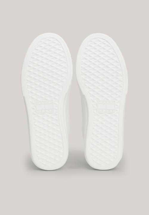 Tommy Hilfiger - Cupsole leather sneaker - tickeld pink